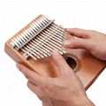 INITER 17 Key Kalimba Mbira Sanza Thumb Piano Solid Finger Piano and Tune Hammer