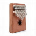 INITER 17 Key Kalimba Mbira Sanza Thumb Piano Solid Finger Piano and Tune Hammer