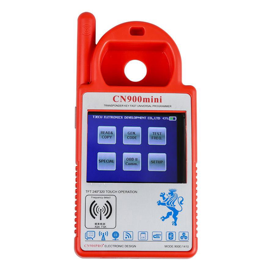 V5.18 CN900 Mini Transponder Key Programmer Support Multi-Language for 4C 46 4D  2