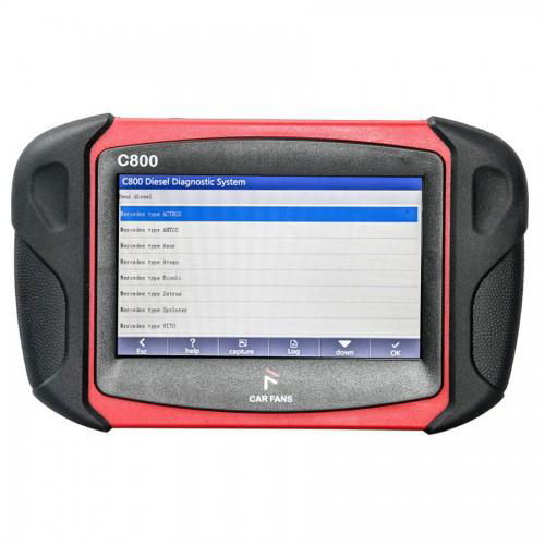 CAR FANS C800 Diesel &Gasoline Vehicle Diagnostic ScanTool forCommercial Vehicle 3