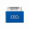 iOBD2 OBDII EOBD Diagnostic Tool For Android By Bluetooth