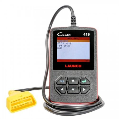 Launch CReader 419 DIY Scanner OBDII/EOBD Auto Diagnostic Scan Tool Code Reader 4