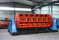 Rigid frame stranding machine side