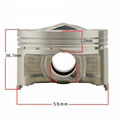 Asia FZ400 engine motorcycle piston for