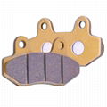 Chinese high quality motorcycle brake system FA086 brake pad material 5