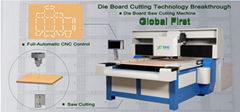 1500w laser die board cutting machine