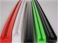 Ultra-high molecular weight polyethylene guideway