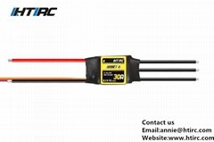 HTIRC Hornet Brushless Speed Controller ESC BEC 30A  2-4S for RC Airplane ,Aircr