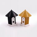 outdoor training tool with yellow and black color ultrasonic dog bark stopper