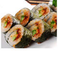 Green health roasted yaki sushi nori