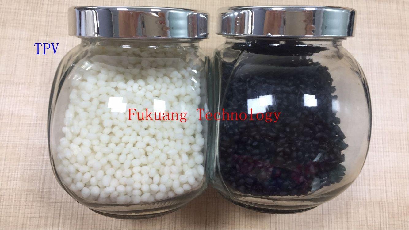 Natural TPV 60A raw material for injection molding from Fukuang Plastic 5