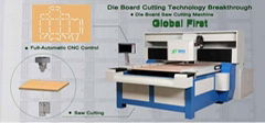 high efficiency laser die cutting machine die saw machine