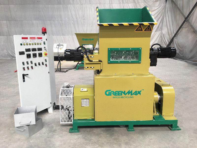 Greenmax foam recycling densifier of Mars C-100