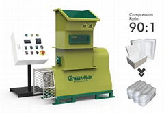 Styrofoam recycling machine of GREENMAX  Mars C50 