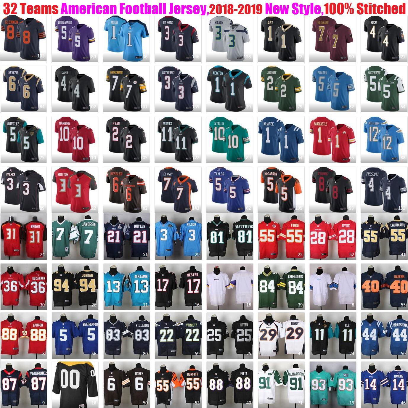 all nfl team jerseys