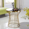 modern coffee table steel coffee table with tempered glass top metal end table