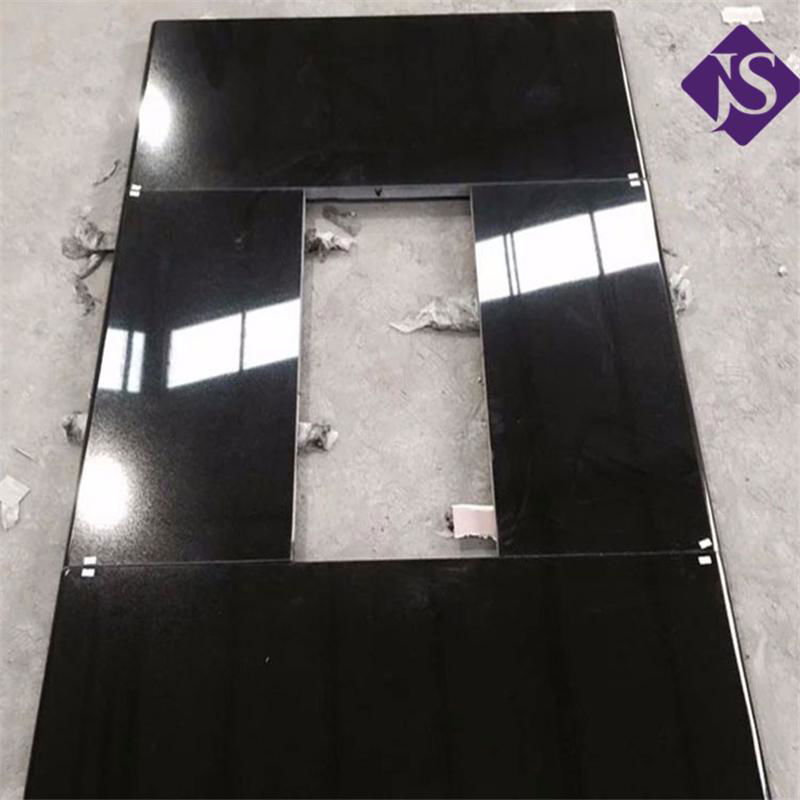 Popular Absolute Black Granite Slab & Tiles for Kitchen bathroom Countertop 5