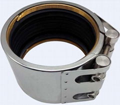 Restrained Pipe Coupling for Brass Ring