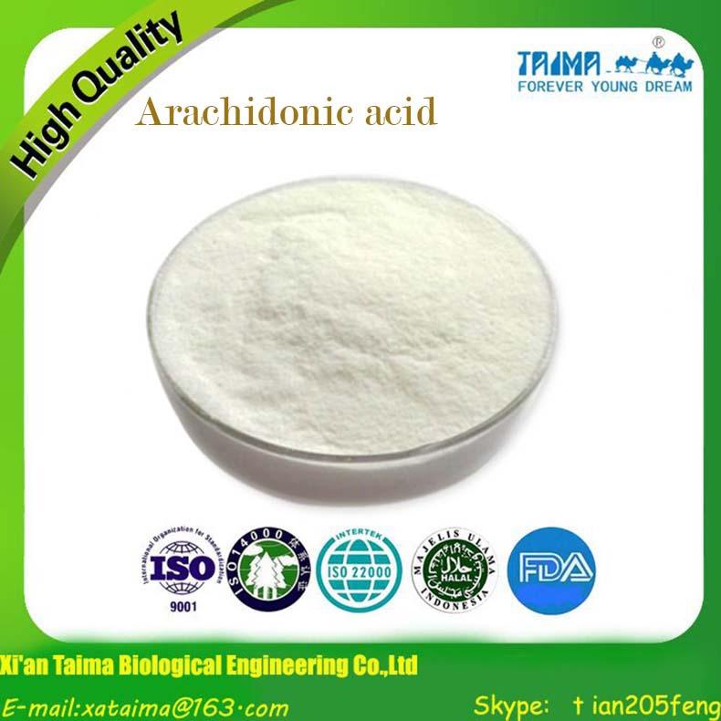 China manufacturer GMP approved Arachidonic Acid Powder ARA Powder AA Powder 5