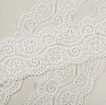 Beautiful White Lace Trim Fancy Net fabric French Lace Trim for Lady's Underwear 3