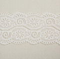 Beautiful White Lace Trim Fancy Net fabric French Lace Trim for Lady's Underwear 5