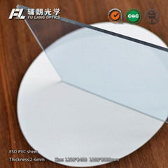 Anti static pvc sheet for aluminium