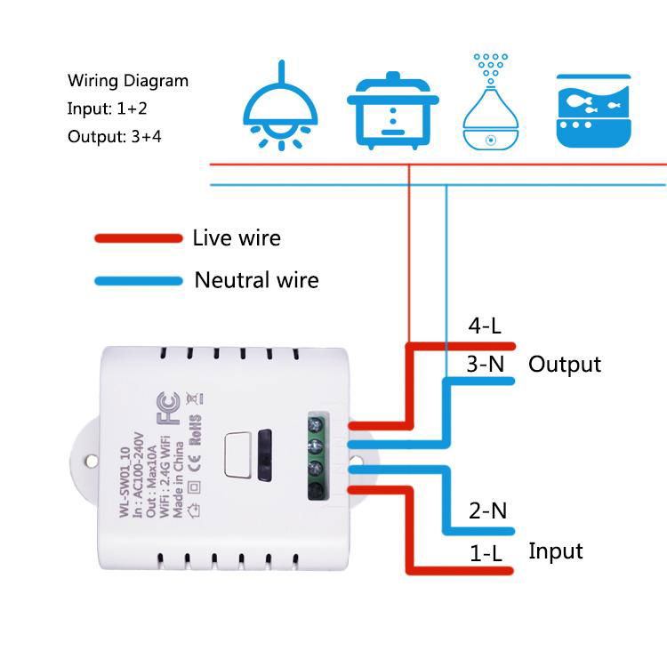 Wifi Smart Switch On-Off Device 5