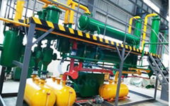 Waste tyre  pyrolysis plant