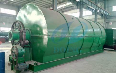 Waste tyre  pyrolysis plant 4