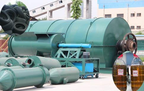 Waste tyre  pyrolysis plant 5