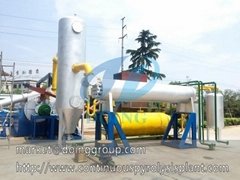 Doing new continuous pyrolysis plant  features