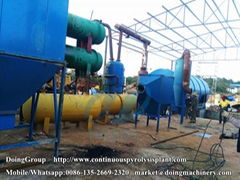 2 sets 10T/D waste plastic to oil recycling plants for Yunnan customer