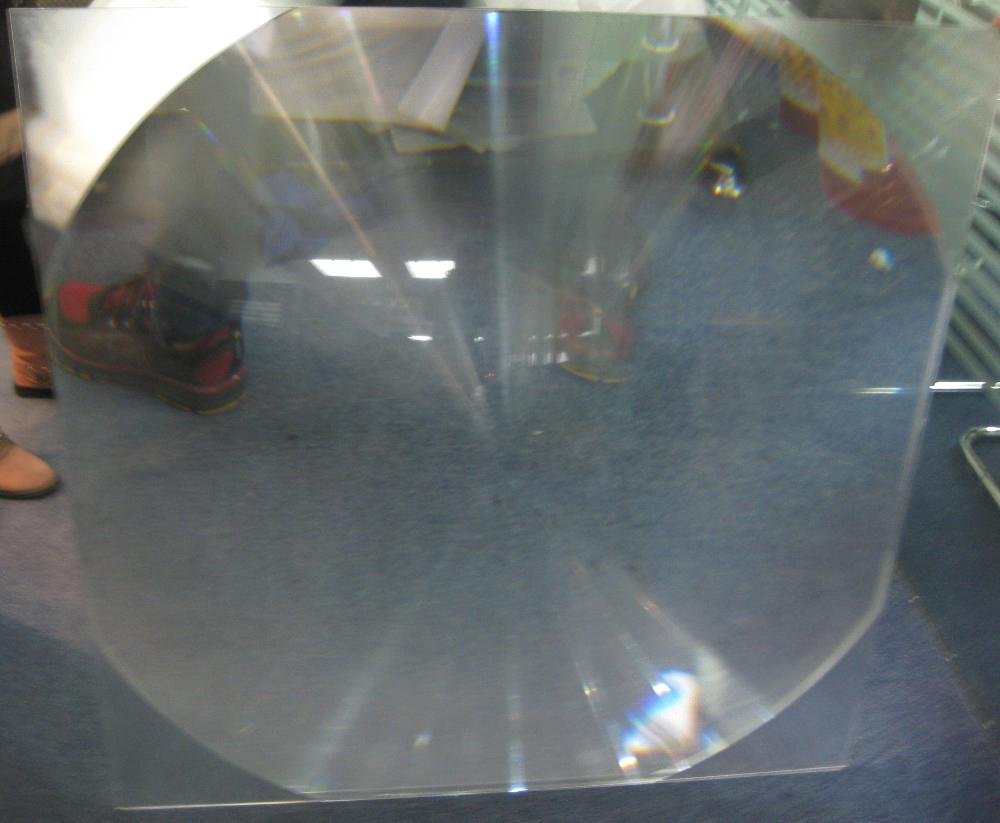 Micromu 1000*1000mm large fresnel lens solar concentrator 3