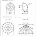 Micromu 023115 HDPE PIR Movement Detector Component Fresnel Lens