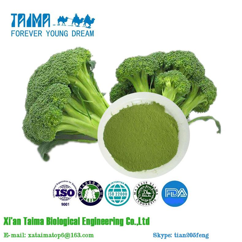 Vegetable Powder Freeze Dried Broccoli Powder Brassica oleracea L. (China Trading Company