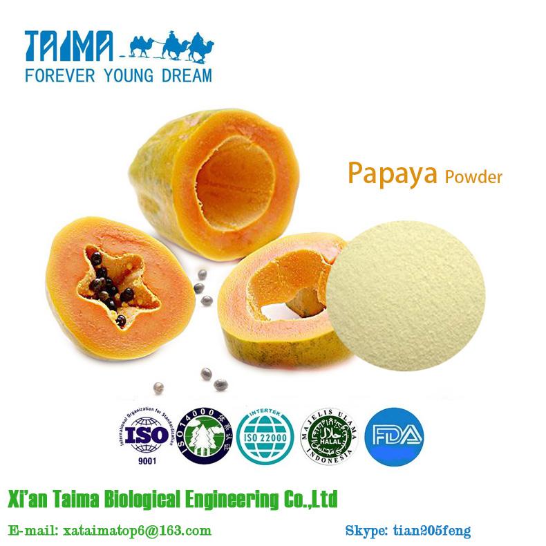 free sample 100% Natural Freeze Dried Fruit powder dried papaya powder 5