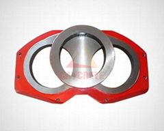 Concrete Pump Parts Putzmeister Spectacle Wear Plate and Wear Ring Cutting Ring