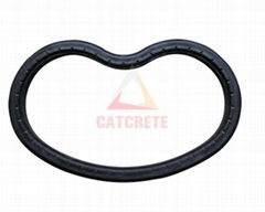 Concrete Pump Spare Parts Schwing Kidney Seal Ring 10032182 10029138