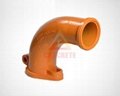Concrete Pump Parts Schwing Outlet Bend First Elbow 10017547