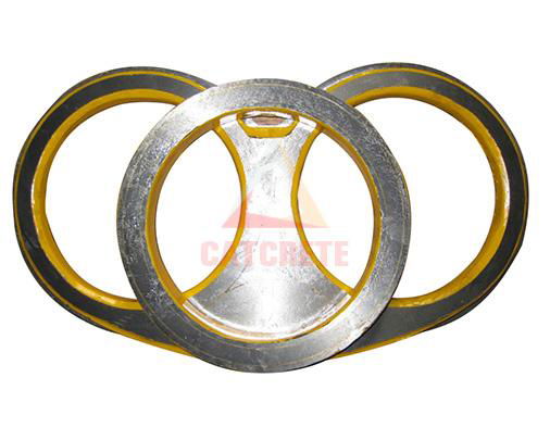Concrete Pump Parts Schwing Wear Plate and Wear Ring DN150 DN180 DN200 DN230 