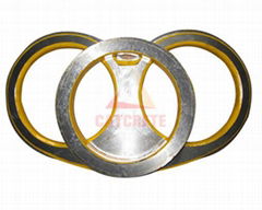 Concrete Pump Parts Schwing Wear Plate and Wear Ring DN150 DN180 DN200 DN230 