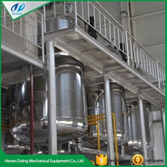 peanut oil refinery plant