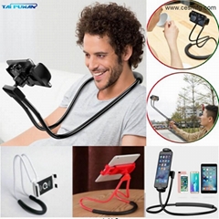 CESMFG Wholesale Flexible Lazy Hanging on Neck Phone Holder 360°