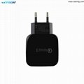 CESMFG Wholesale QC 3.0 Quick Travel Cell Mobile Phone USB Wall Charger 5