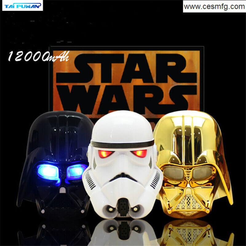 CESMFG Wholesale Star War Movie Cell Mobile Phone Power Bank for IPhone Samsung 3