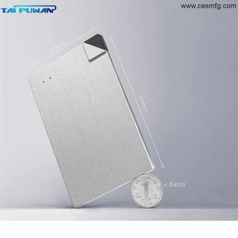 CESMFG Wholesale Credit Card Portable Cell Mobile Phone Power Bank for IPhone 4