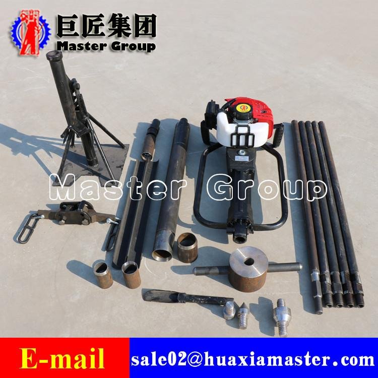 High efficiency soil sample testing drilling rig, made in China, Model No. QTZ-1
