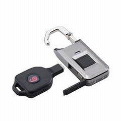 Biometric Fingerprint Identification Padlock used on l   age and backpack