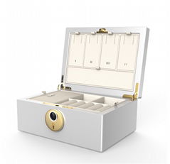 Jewelry Box Features Fingerprint