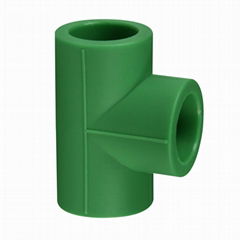 PPR fitting equal tee coupling